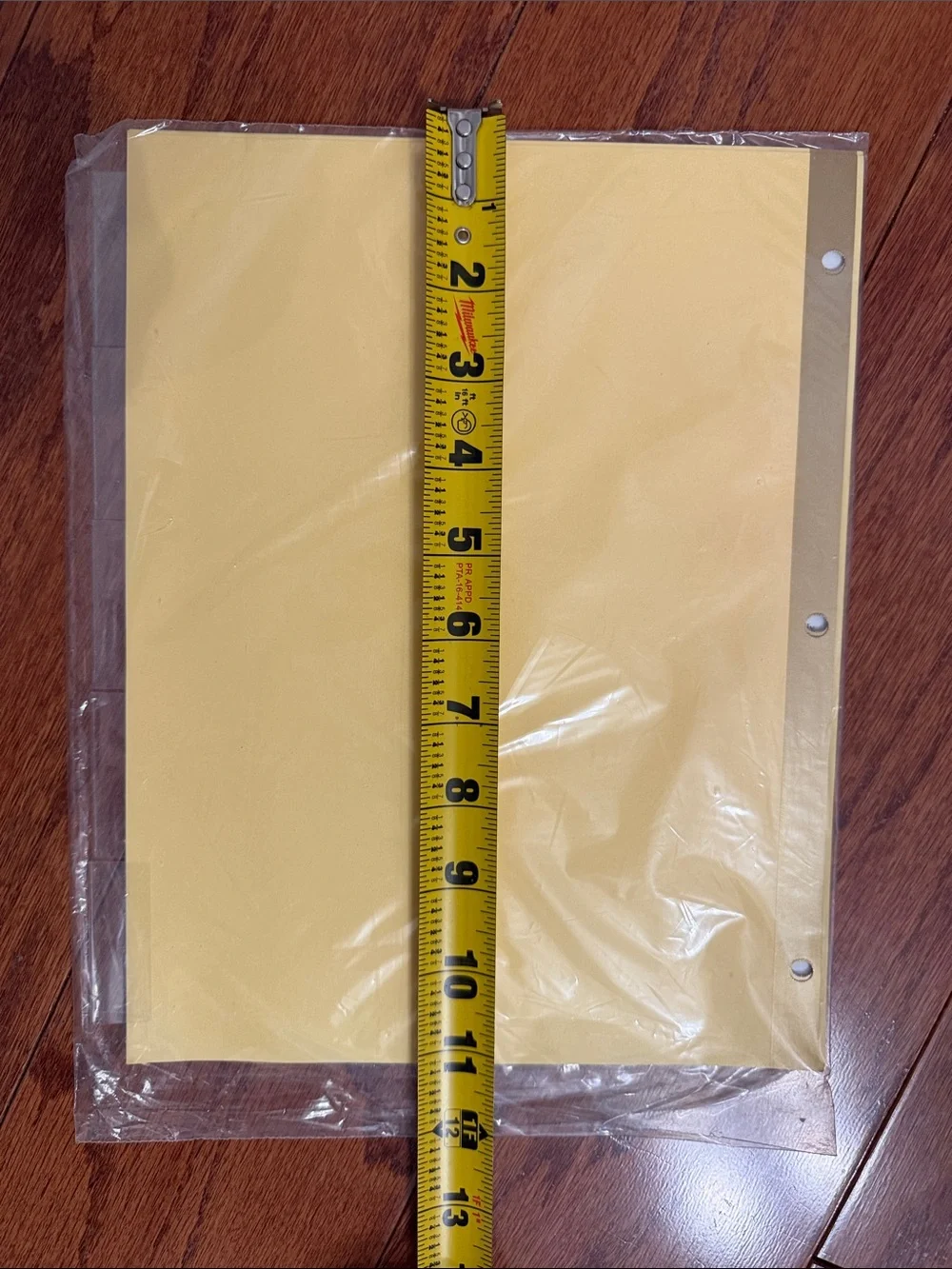 Wilson Jones 5-Tab Clear Tab Insertable Dividers - Letter (Yellow) New -set of 3